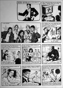 The 5 Star Story Part 1 (TWO pages) art by David Jackson
