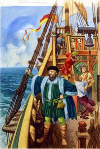 Ferdinand Magellan art by Peter Jackson