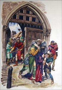 Victims of the Plague art by Peter Jackson