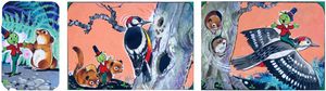 Gregory Grasshopper Helps his Friends art by Gordon Hutchings