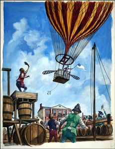 The First Balloons art by Peter Jackson