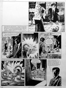 Warlock: Scorpion art by Jose Jimenez