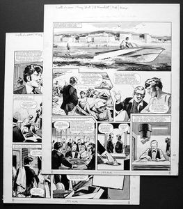 Number 13 Marvel Street - Ernest On Holiday (TWO pages) art by Bill Lacey
