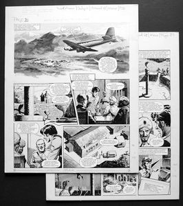 Number 13 Marvel Street - The Mighty Himalayas (TWO pages) art by Bill Lacey