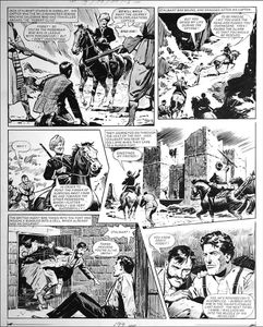 Agent of the Queen - In The Dungeon (TWO pages) art by Bill Lacey