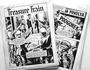 Treasure Train - COMPLETE 64 Page Story art by Antonio Perez Martinez