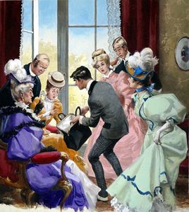 The Importance of Being Ernest art by Frank Marsden Lea