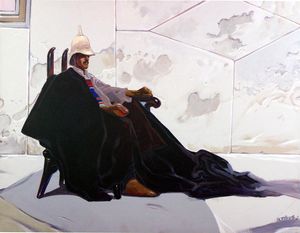 Le Major Grubert art by Moebius (Jean Giraud)
