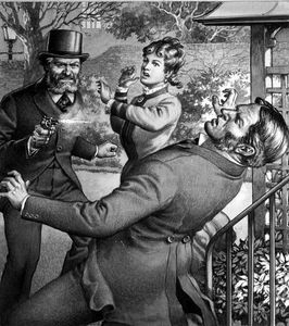 Murder Most Foul - Charles Peace art by Patrick Nicolle