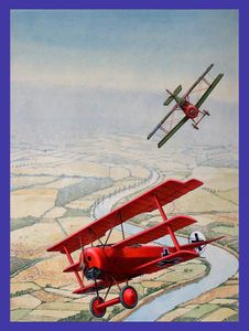 The Red Baron art by Patrick Nicolle