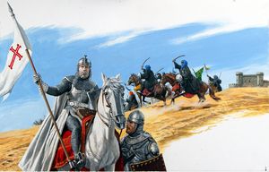 El Cid art by Roger Payne