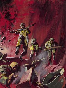 War Picture Library cover #366  'Winner - Loser' art by Jordi Penalva