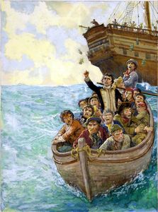 Mutiny on the Bounty: Cast Adrift art by Ken Petts