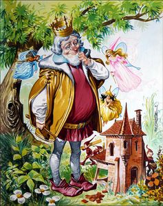 Old King Cole art by Jose Ortiz