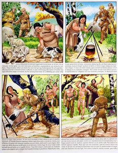 Bob Crockett Rescues a Friend art by Nadir Quinto