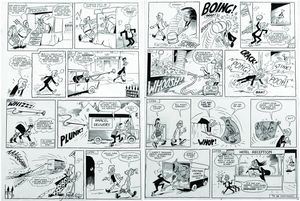 Beastenders 6 (TWO pages) art by Reg Parlett