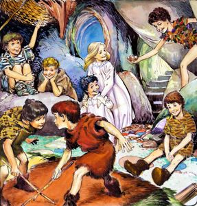 Peter Pan Brings Food art by Nadir Quinto