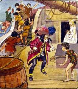 Peter Pan: Captain Hook's Ship art by Nadir Quinto