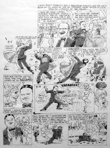 Benny Hill - Perry Prancer, Ballroom Dancer art by Arthur Ranson