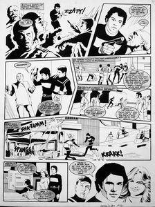 Logan's Run 40 from Look In art by Arthur Ranson