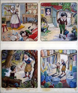 Norman's Smashing Time (TWO Pages) art by Geoff Squire