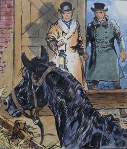 Black Beauty - By Torchlight art by Carlos Roume