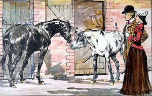 Black Beauty - Introductions art by Carlos Roume