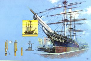 Cutty Sark art by John S Smith