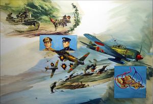 How Pearl Harbour Happened art by Gerry Wood