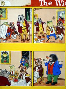The Wind In The Willows: At Toad Hall art by Peter Woolcock
