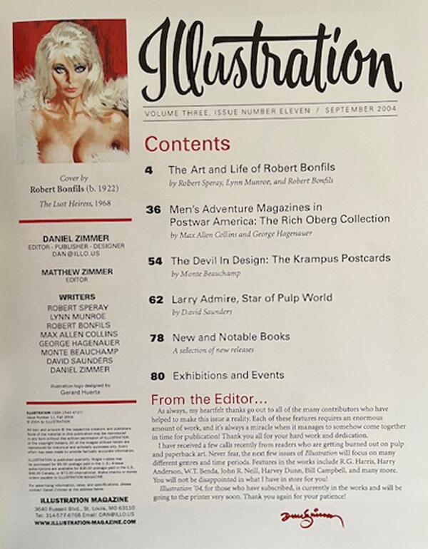 Magazine Issue Numbr Illustration (USA magazine) issue number eleven by Published & edited ...