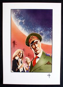 Ian Gibson: Dan Dare art by Ian Gibson