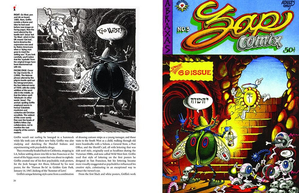 Rick Griffin, illustrators issue 40