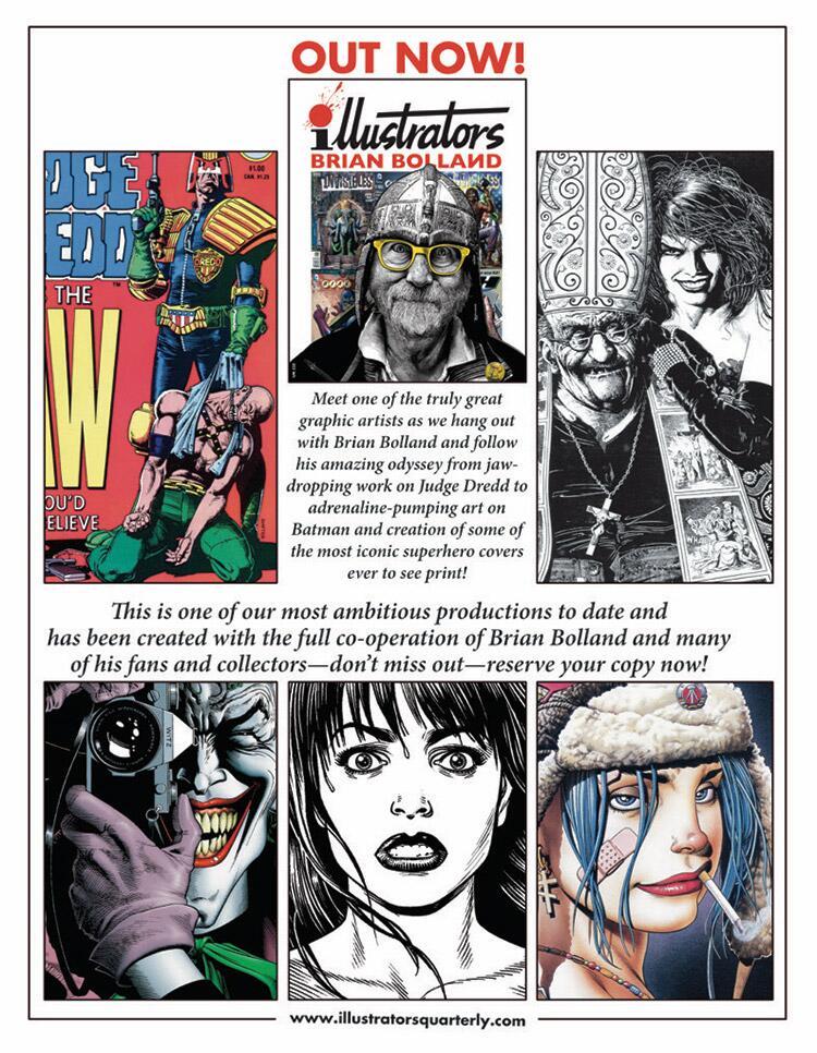 What's inside, Brian Bolland (illustrators Special #6) ONLINE EDITION