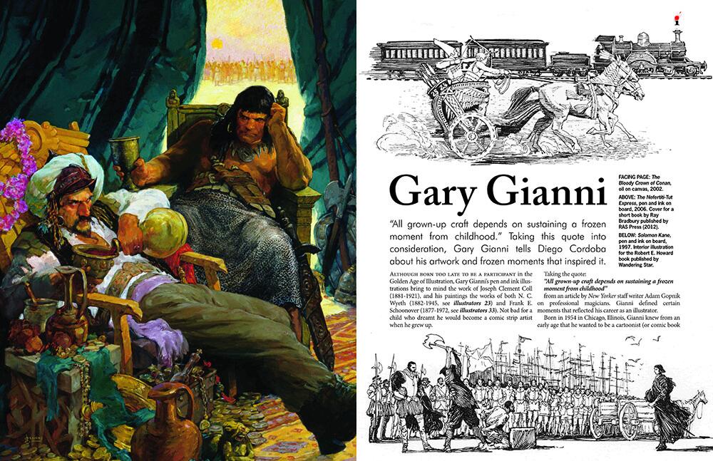 Gary Gianni, illustrators issue 39 ONLINE EDITION