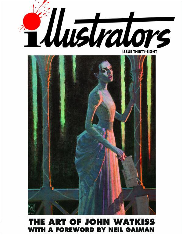 illustrators issue 38 by Peter Richardson, foreword by Neil Gaiman