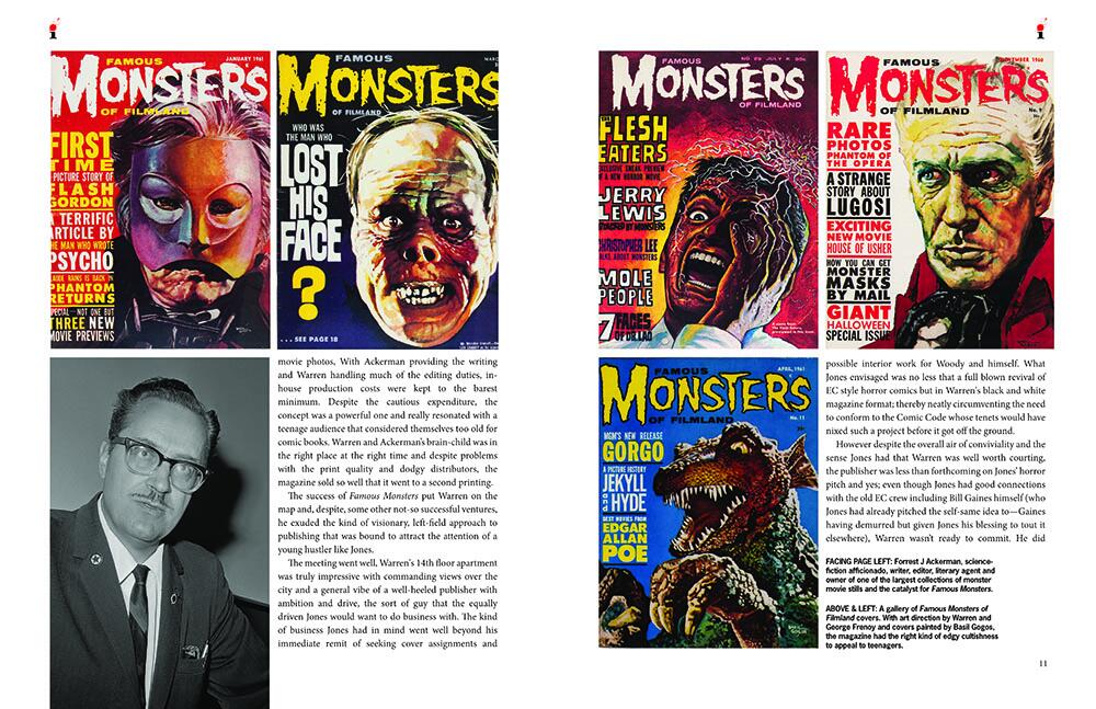 The Illustrated History of Warren Magazines Revised and Expanded Edition (illustrators Special #14R) by Peter Richardson