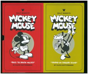 Walt Disney's Mickey Mouse Gift Box Set: Vols. 1 & 2: Race to Death Valley and Trapped on Treasure Island by Floyd Gottfredson
