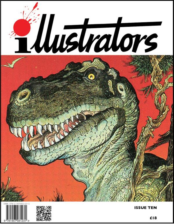 illustrators issue 10 by Norman Wright, Jennifer Gori, Peter Richardson, Amit Tayal; edited by Peter Richardson