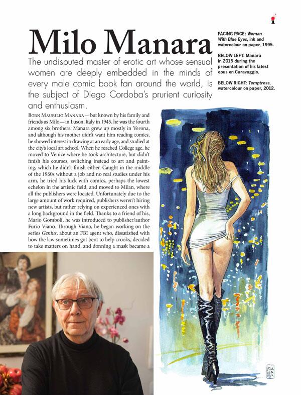 illustrators issue 25 ONLINE EDITION by Diego Cordoba, Mitch O'Connell