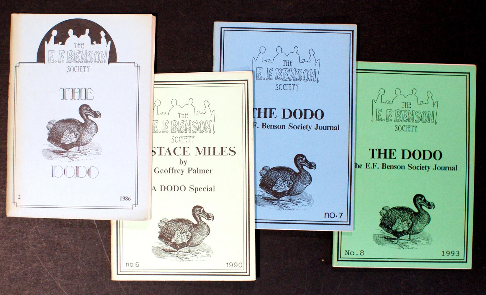 The Dodo: The E. F. Benson Society Journal (4 issues) by E. F. Benson