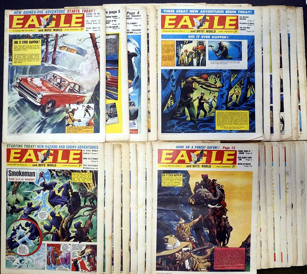 Eagle Comics Volume 18: 1967 (49 Issues) by Various