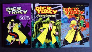 Dick Tracy Trilogy (THREE books) by John Moore, Len Wein