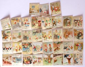 Cigarette Cards: Henry Series 2 (18 cards) set 1