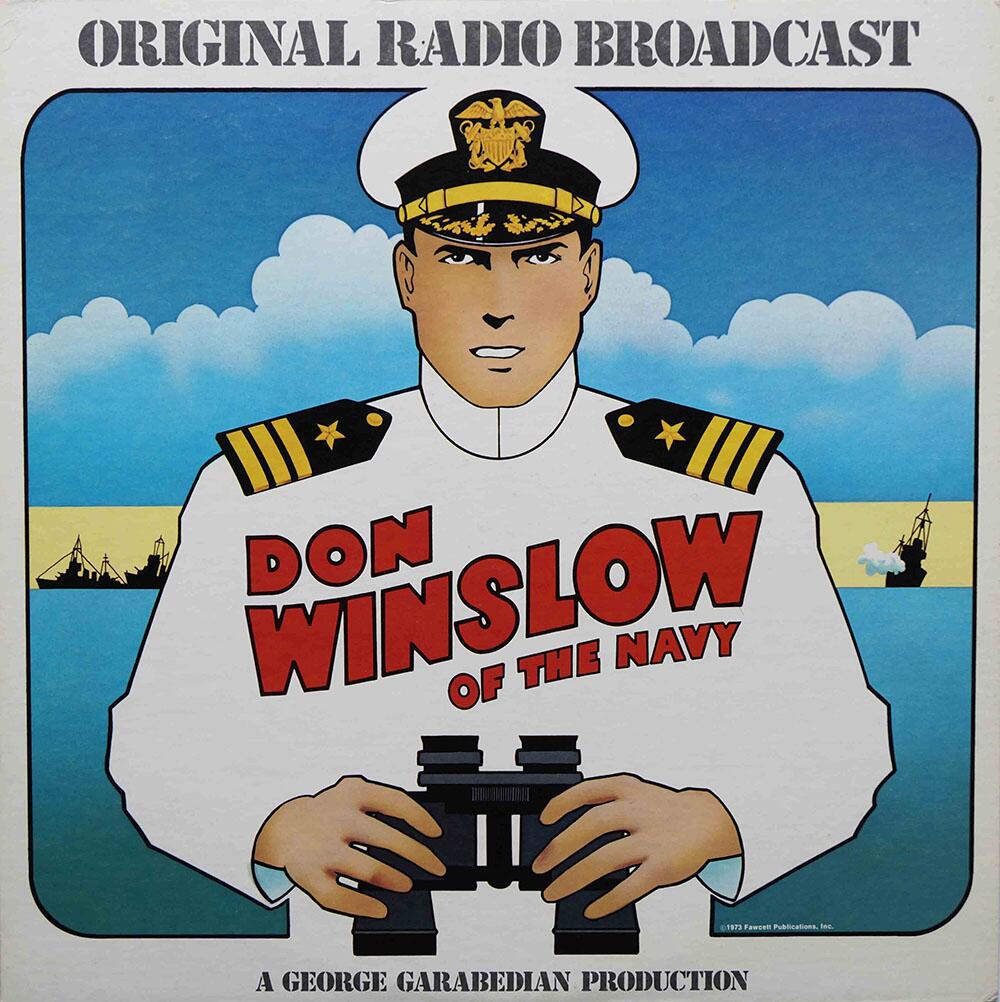 Don Winslow of the Navy - Original Radio Broadcast (vinyl record) by Frank V Martinek