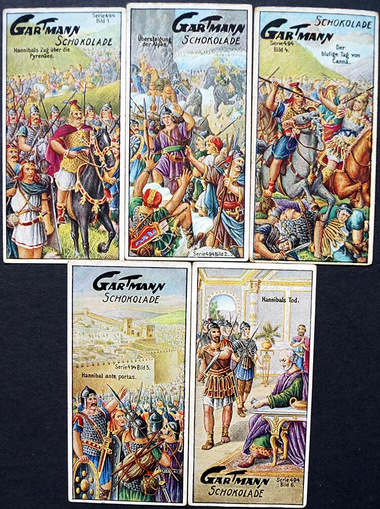 Gartmann's Chocolate Trading Card Bundle (66 cards)