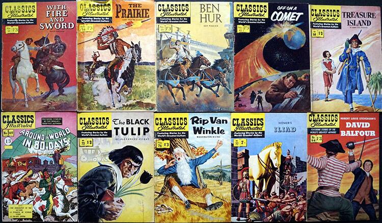 UK Classics Illustrated: Set 4 (10 issues)