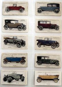 Full Set of 50 Cigarette Cards: Motor Cars (1927) by Various at The Book  Palace