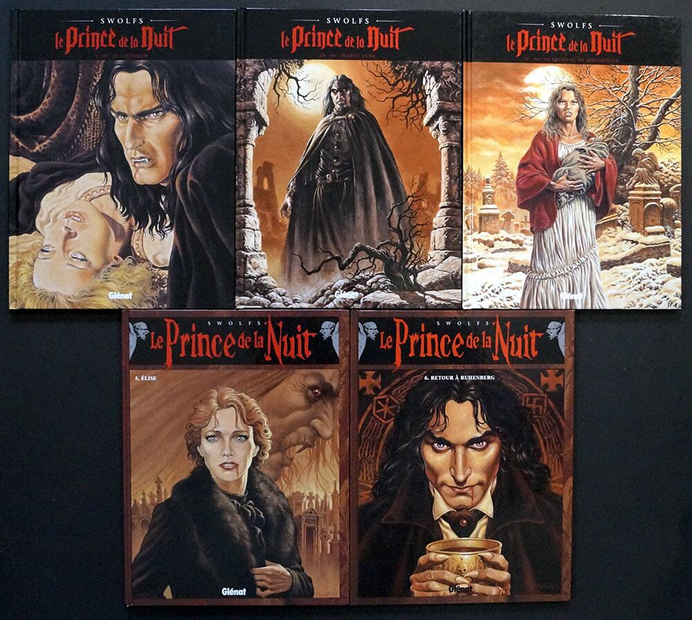 Le Prince de Nuit (The Prince of the Night): Volumes 1 - 6 (MISSING #2) (French Edition) by Yves Swolfs