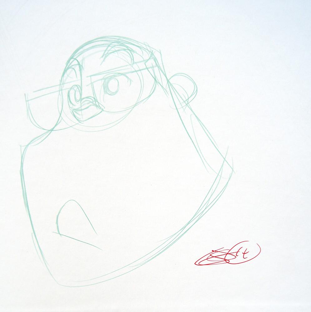 original drawing, Cheeks: The Art of Sean Galloway Bundle